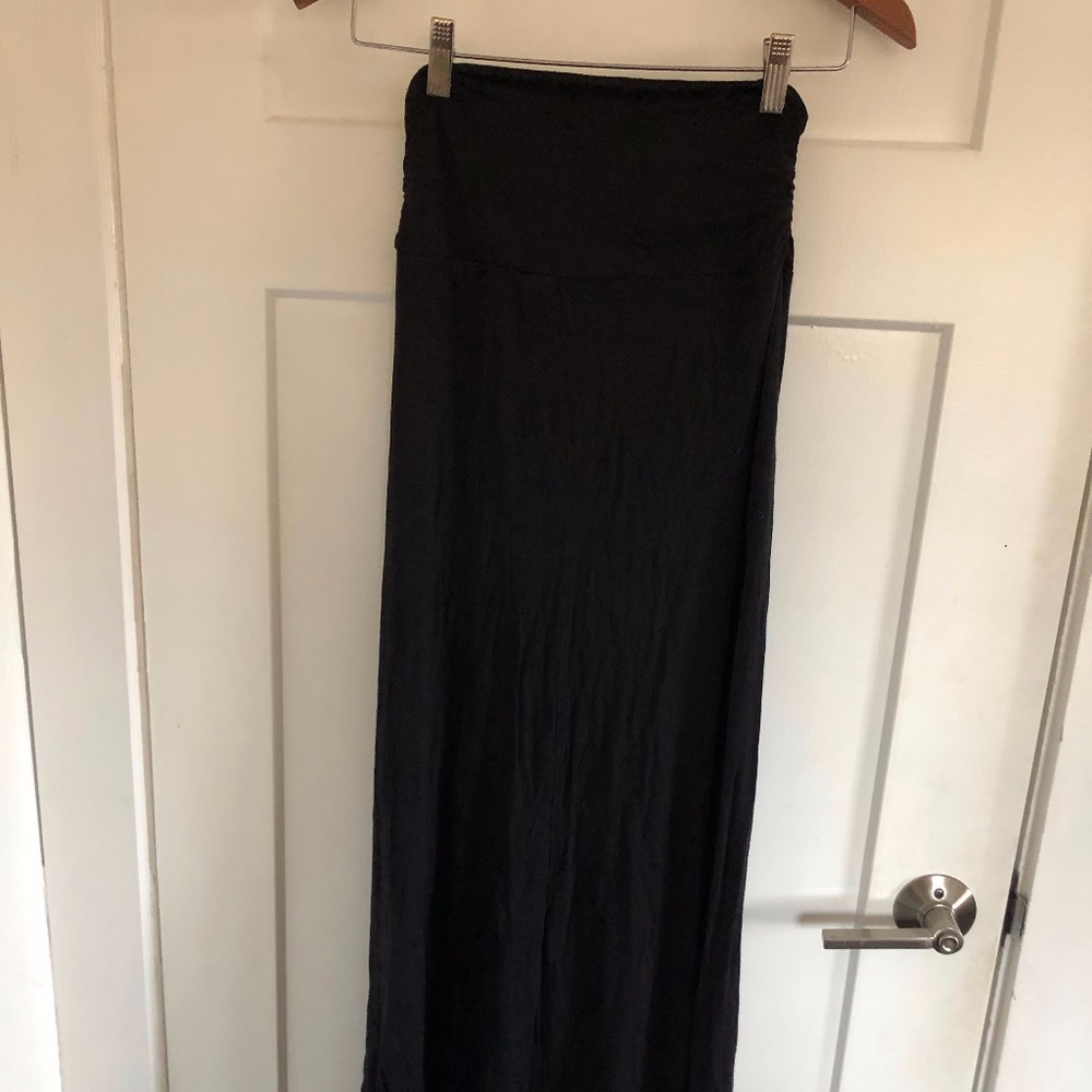 maxi cotton skirt